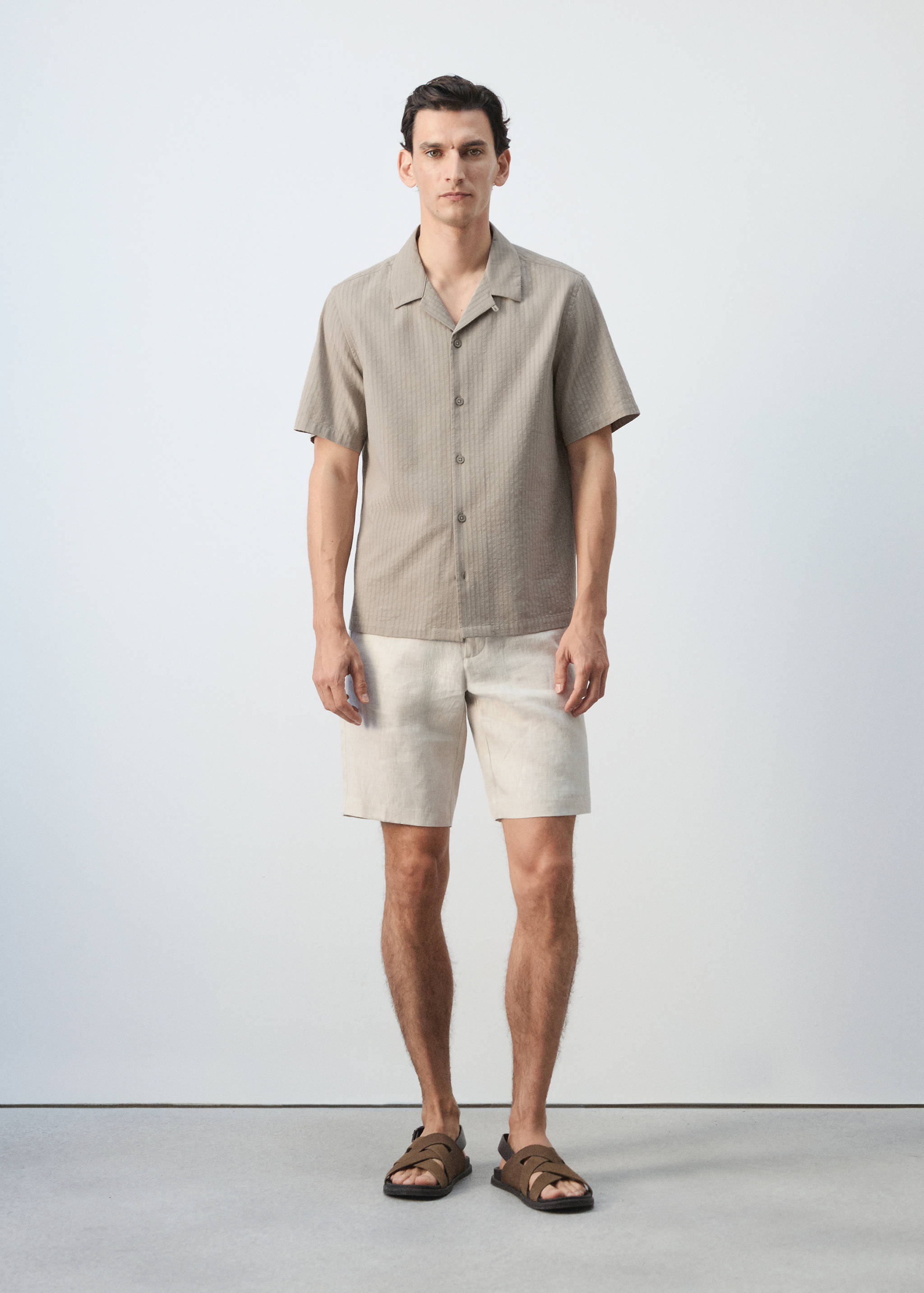 Chemise 100 % coton regular-fit - Plan général