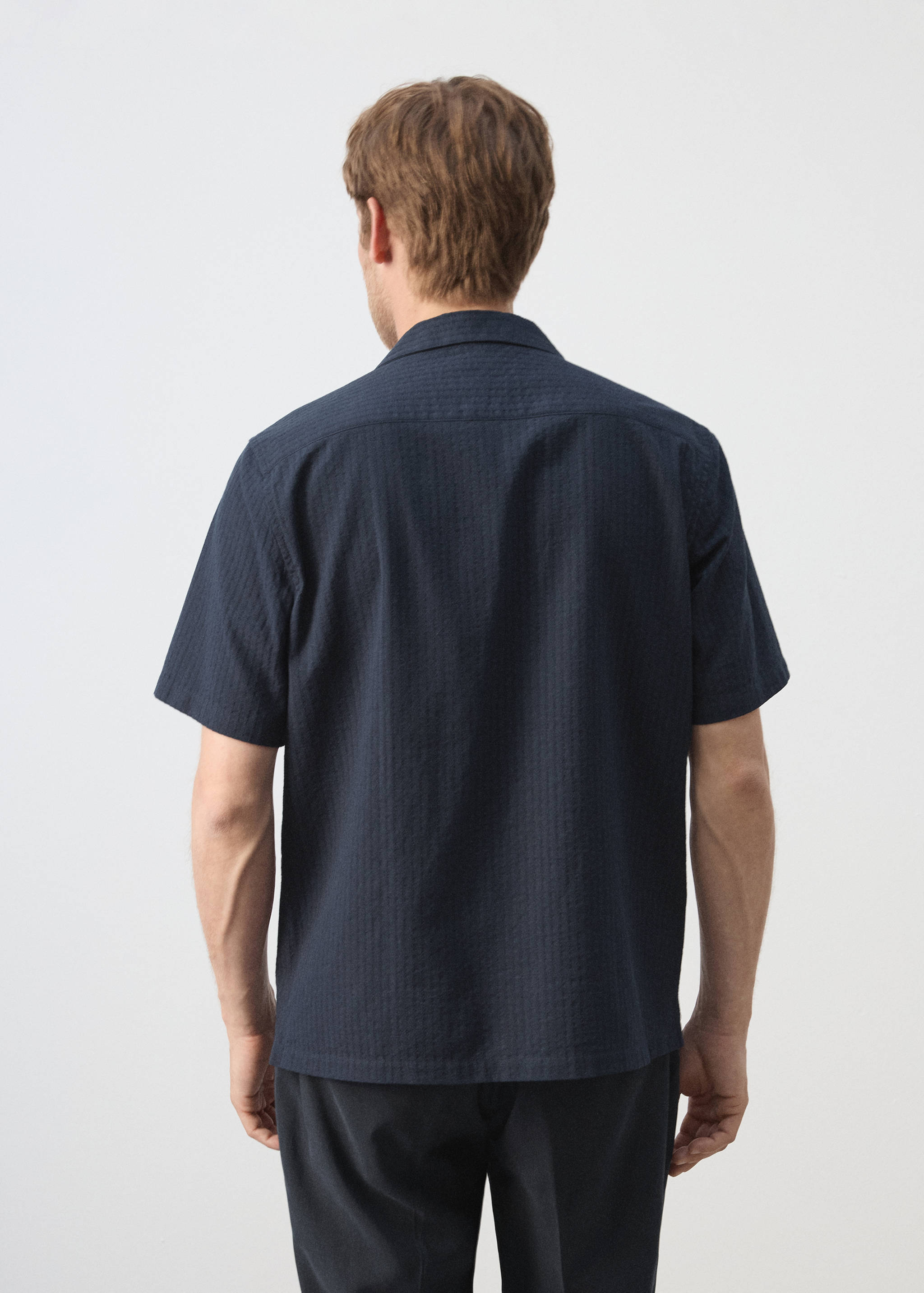 Chemise 100 % coton regular-fit - Verso de l’article