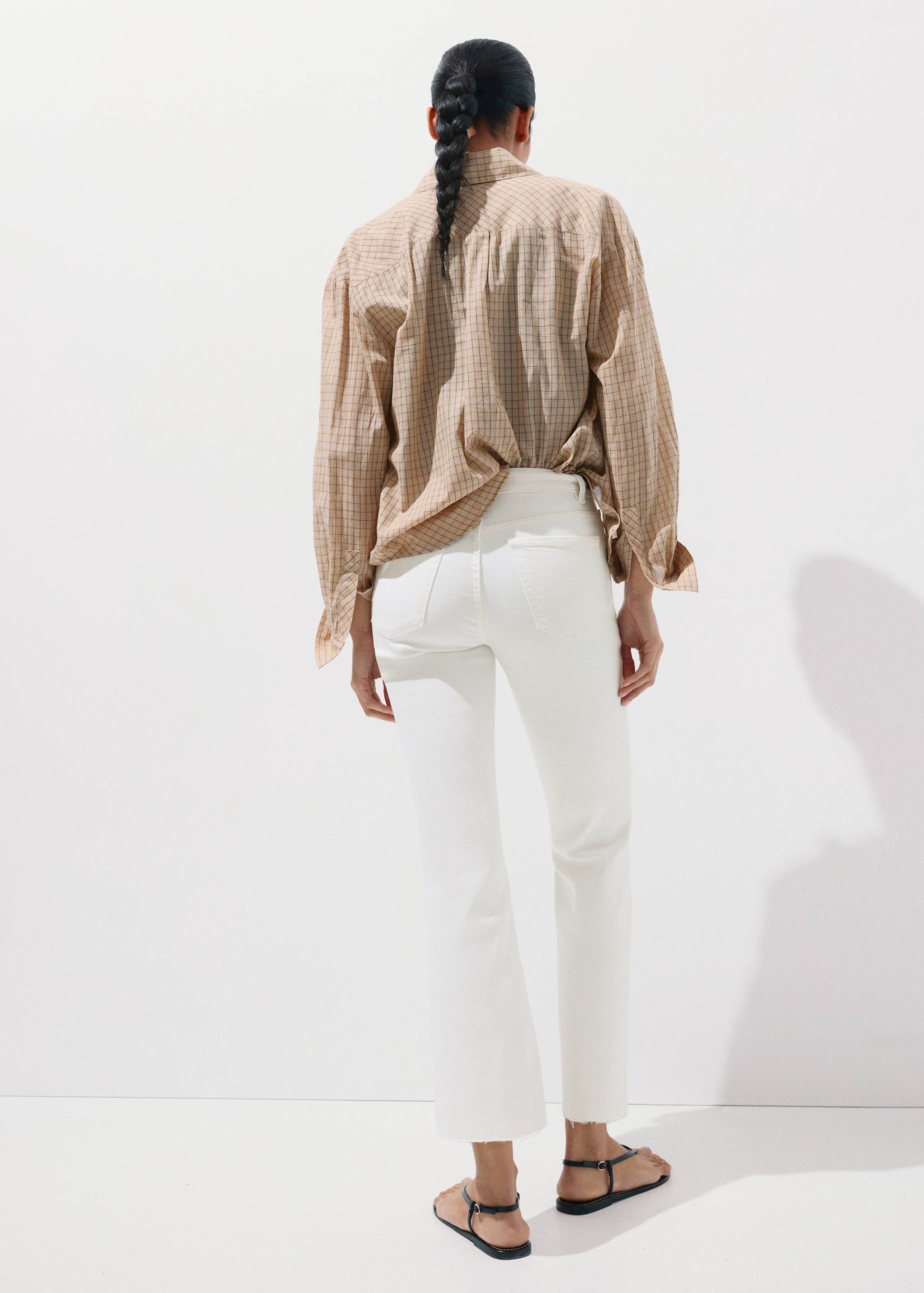 Džíny Sienna flare crop - Zadní strana zboží