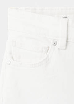 Sienna flared cropped jeans — White 11