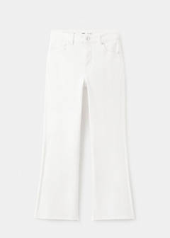 Sienna flared cropped jeans — White 9