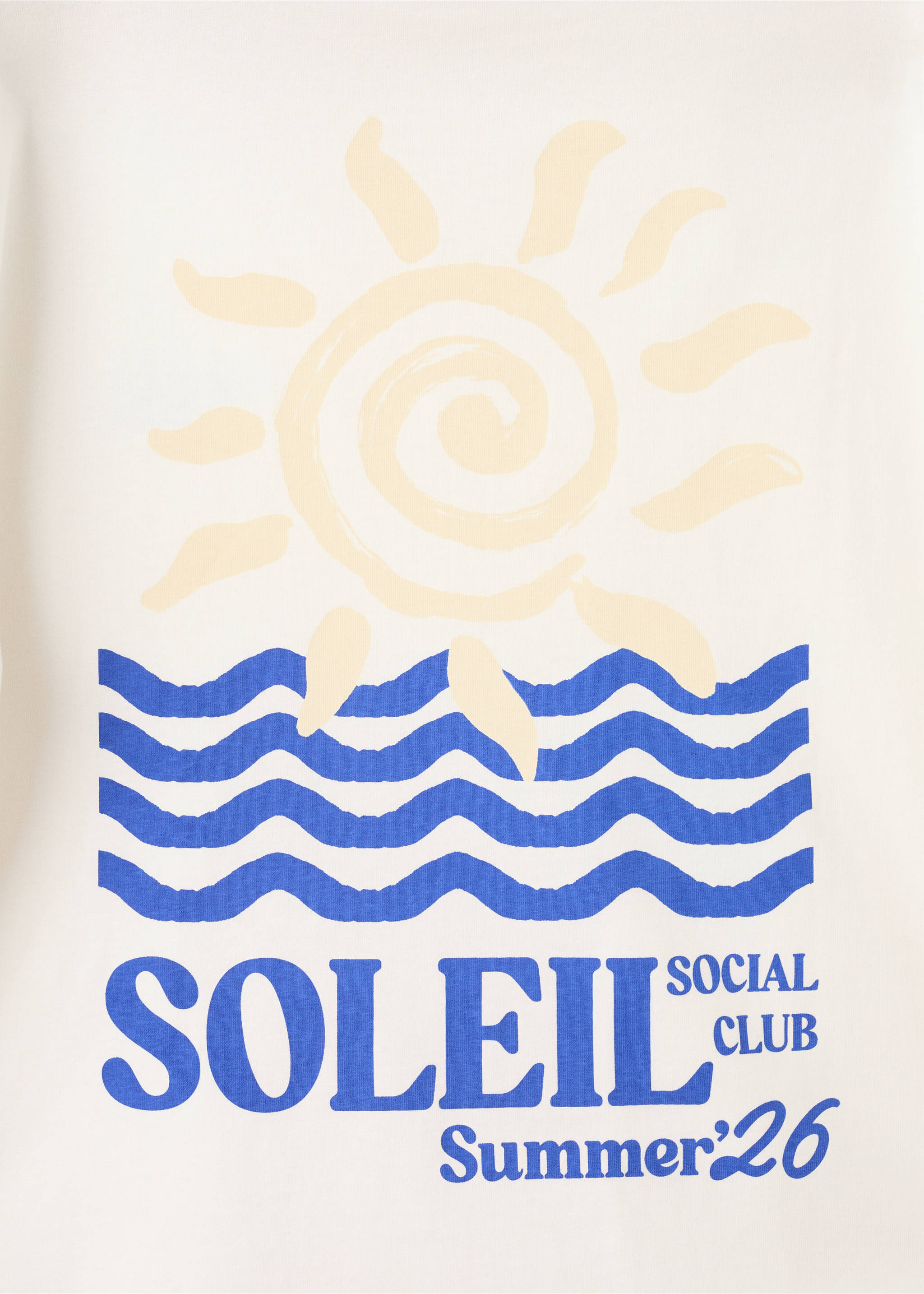 Camiseta algodón estampada - Detalle del artículo 8, Azul. Ref: 37091352-00.