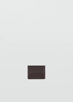 Braided cardholder — Brown 2