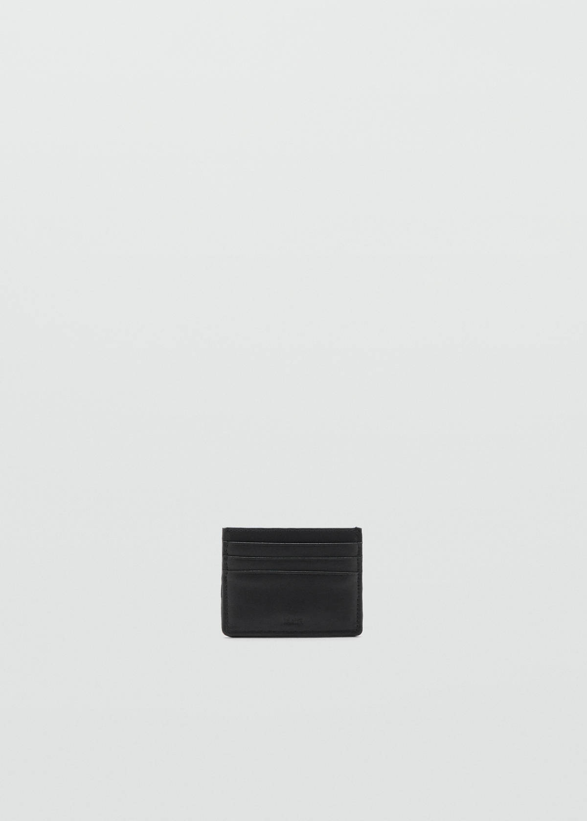 Braided cardholder — Black