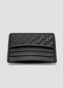 Braided cardholder — Black 3