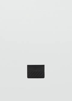 Braided cardholder — Black 1