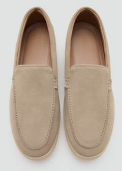 Split leather shoes — Sand 4
