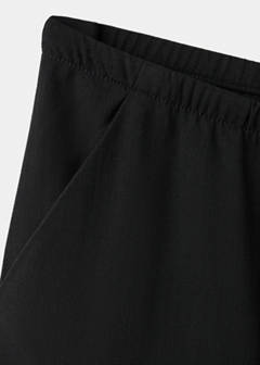 Straight mid-rise trousers — Black 8