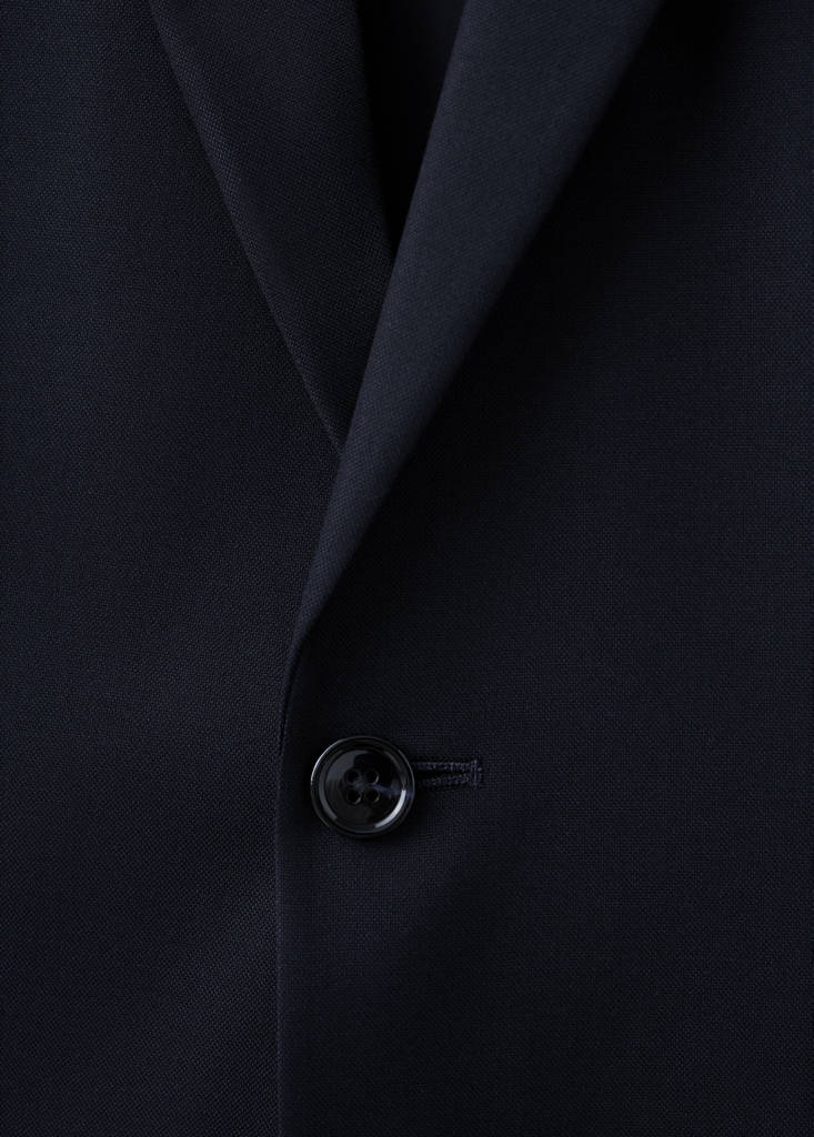 Milan slim-fit suit jacket — Navy
