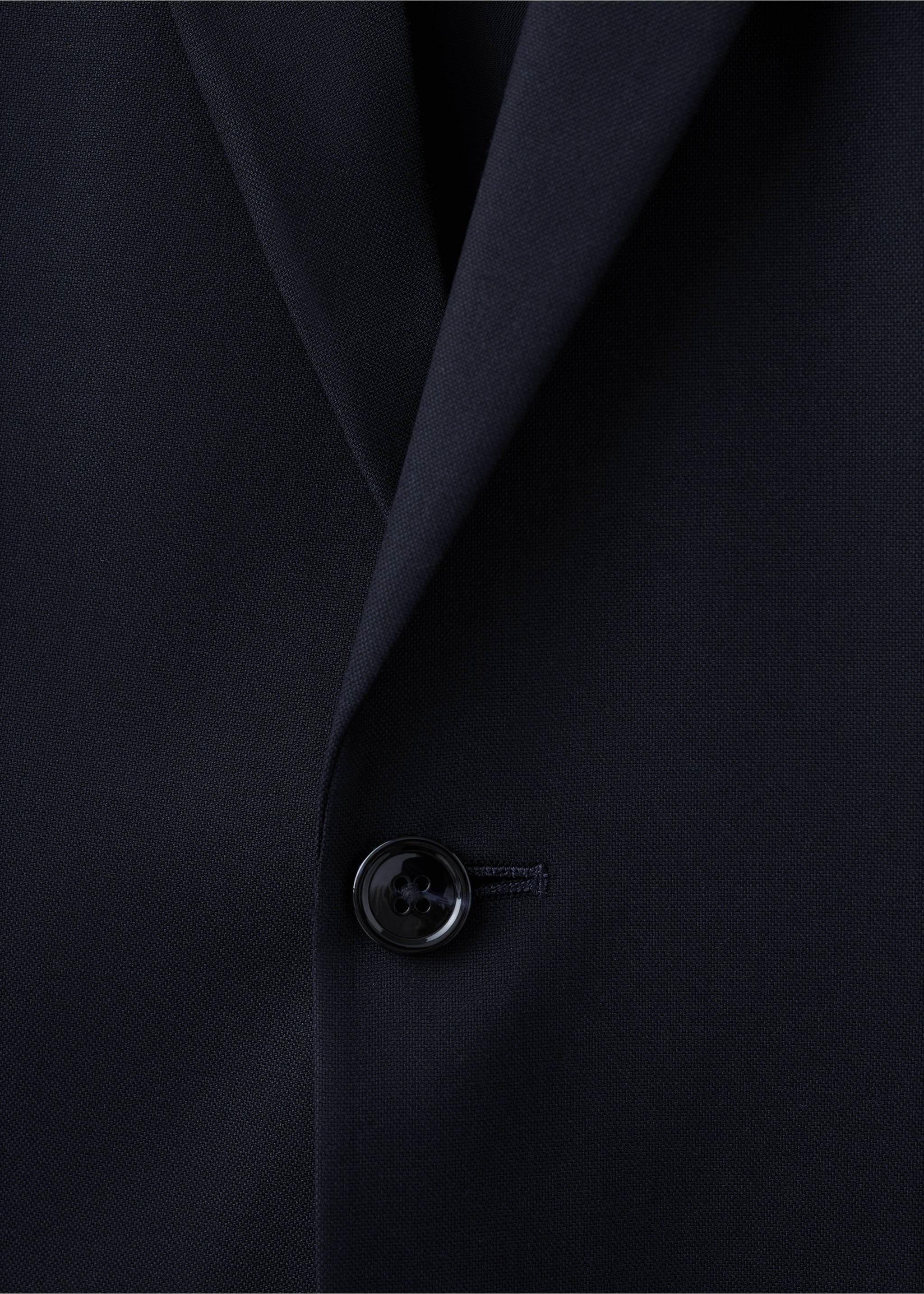 Milan slim-fit suit jacket - Details of the article 8, Navy. Ref: 37091361-00.