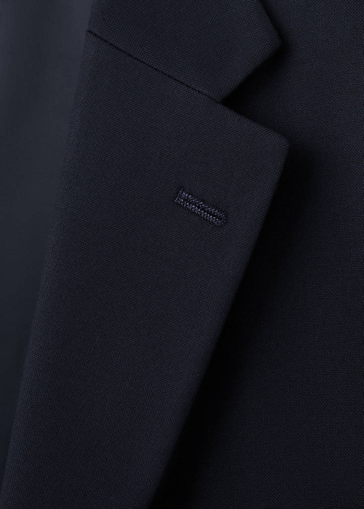 Milan slim-fit suit jacket — Navy