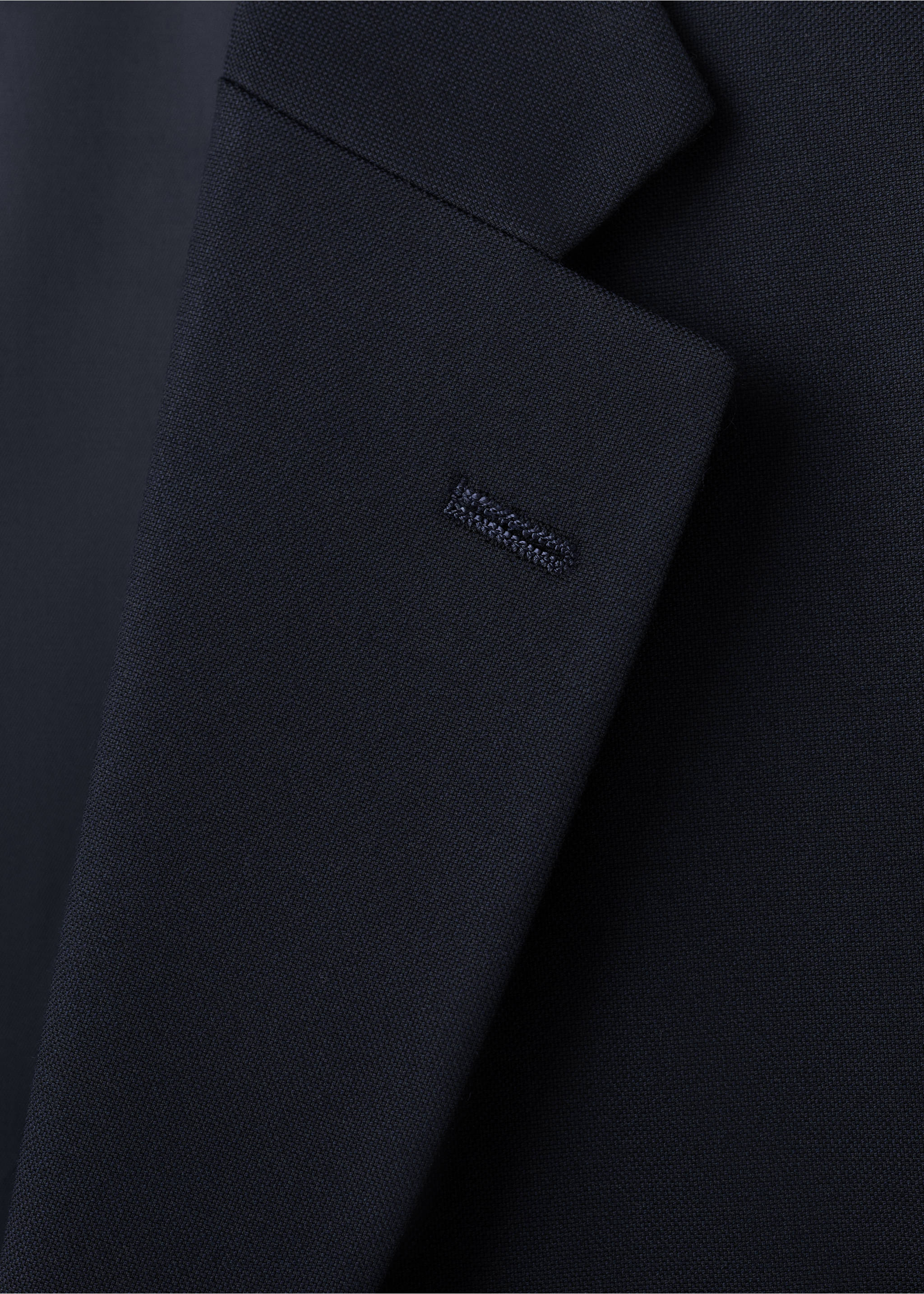 Milan slim-fit suit jacket - Details of the article 0, Navy. Ref: 37091361-00.