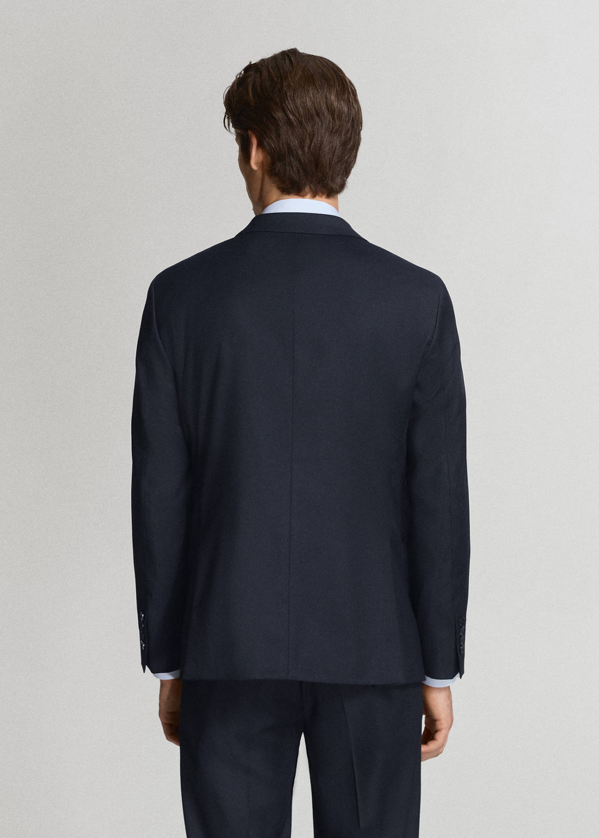 Milan slim-fit suit jacket — Navy