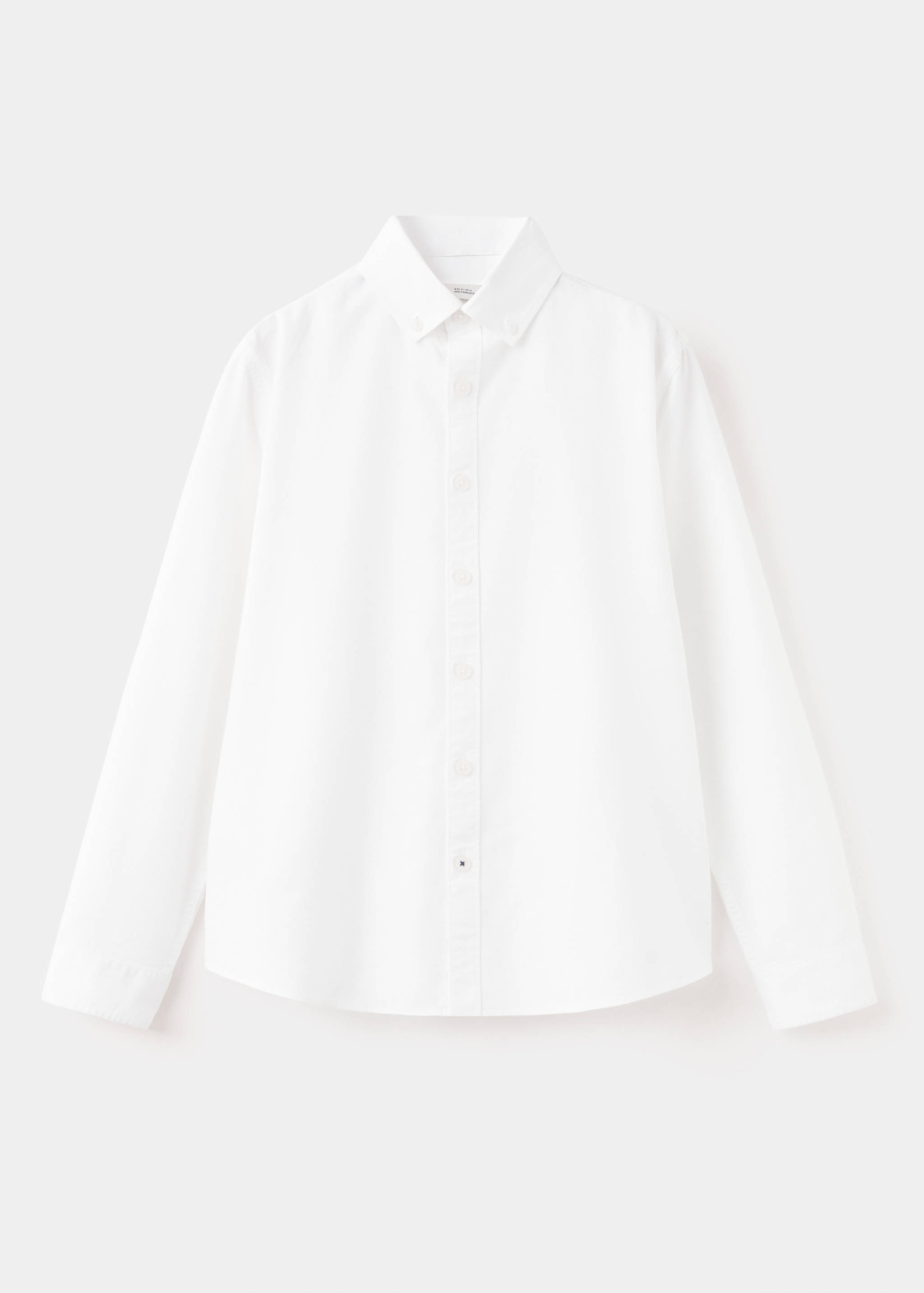 100% cotton Oxford shirt - Article without model