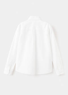 Striped Oxford shirt — White 3