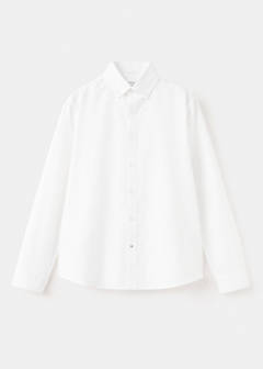 Striped Oxford shirt — White 1