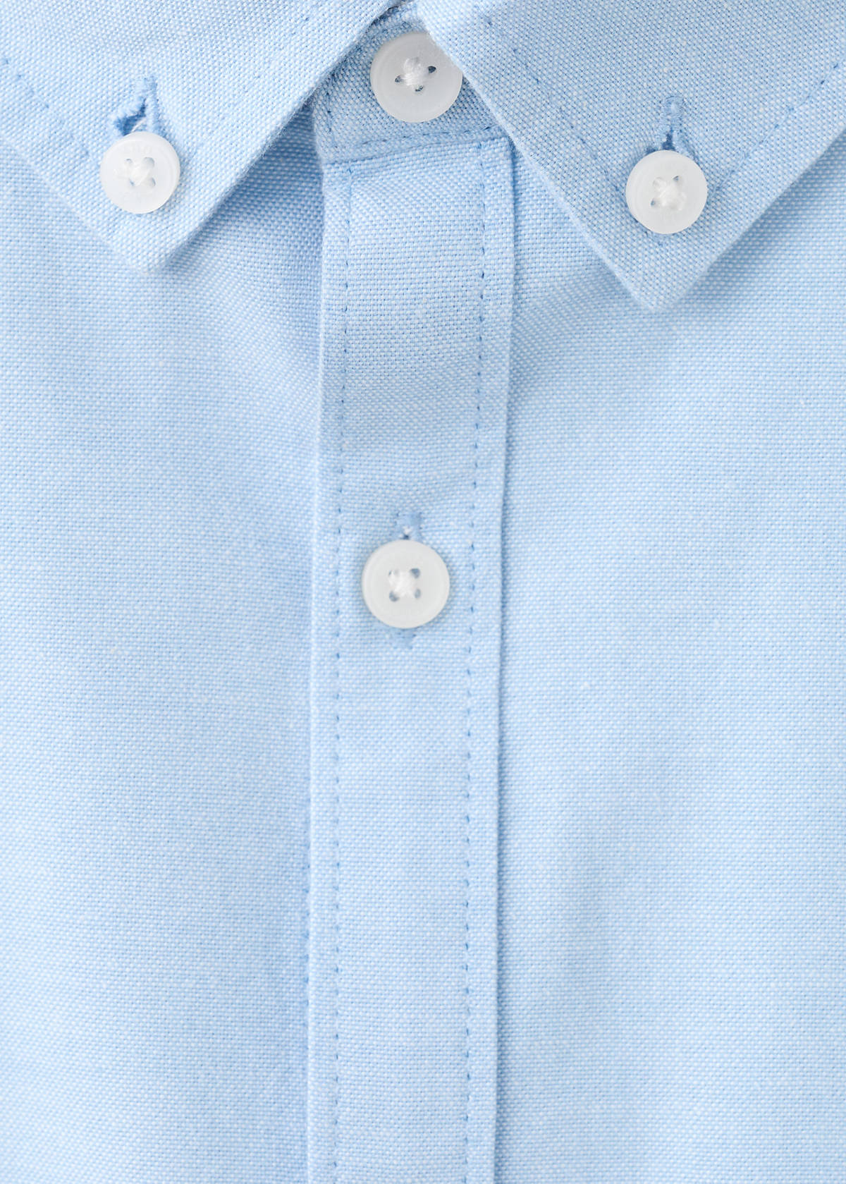 Striped Oxford shirt — Sky Blue