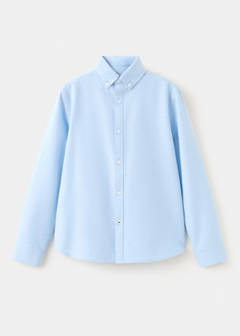 Striped Oxford shirt — Sky Blue 2
