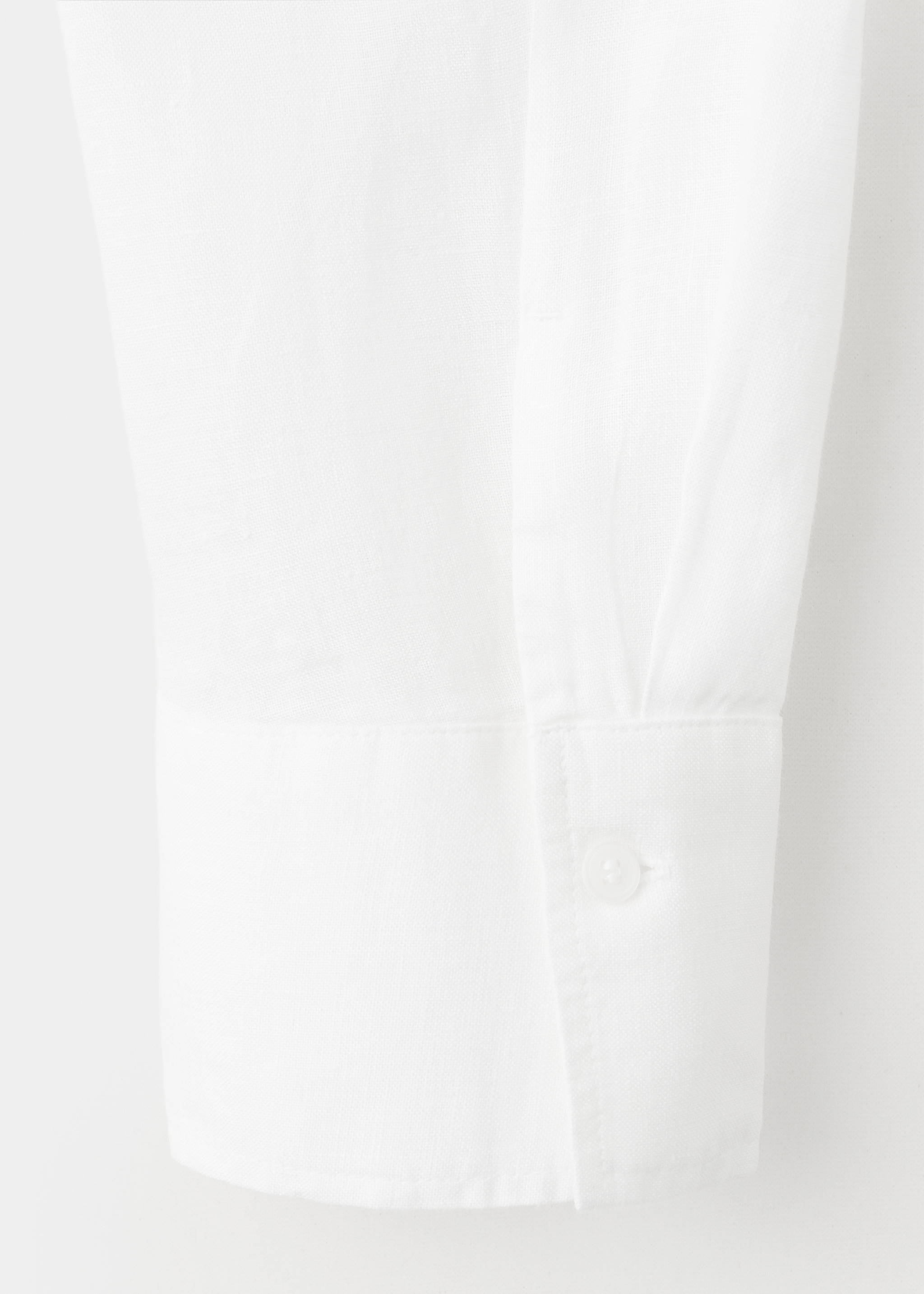 Leinen-Hemdbluse mit Tasche - Detail des Artikels 0