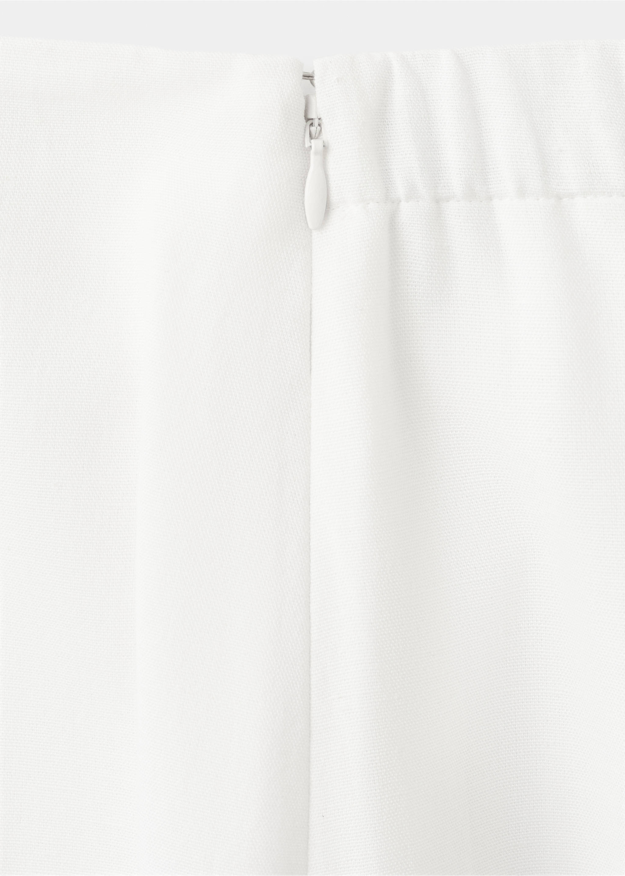 Skirt alfred - Details of the article 0, White. Ref: 37091368-00.