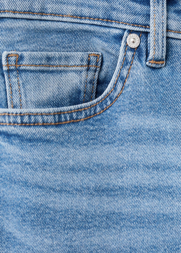 Sienna flared cropped jeans — Medium Blue