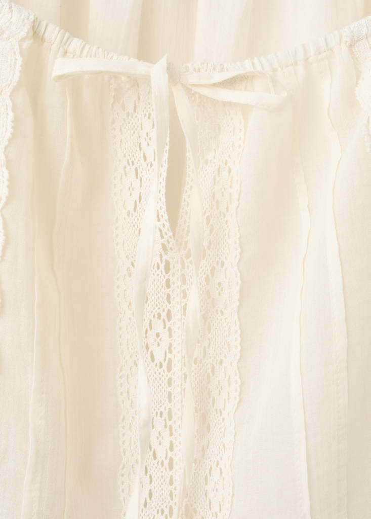 Cotton lace blouse - thumbnail 6