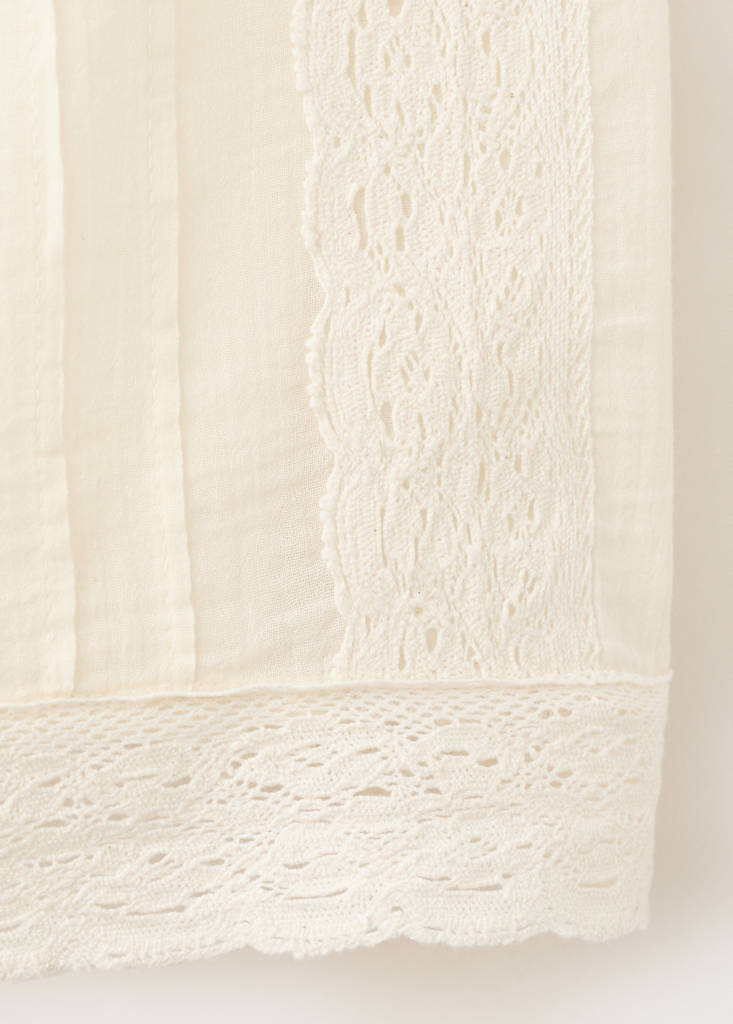 Cotton lace blouse - thumbnail 7