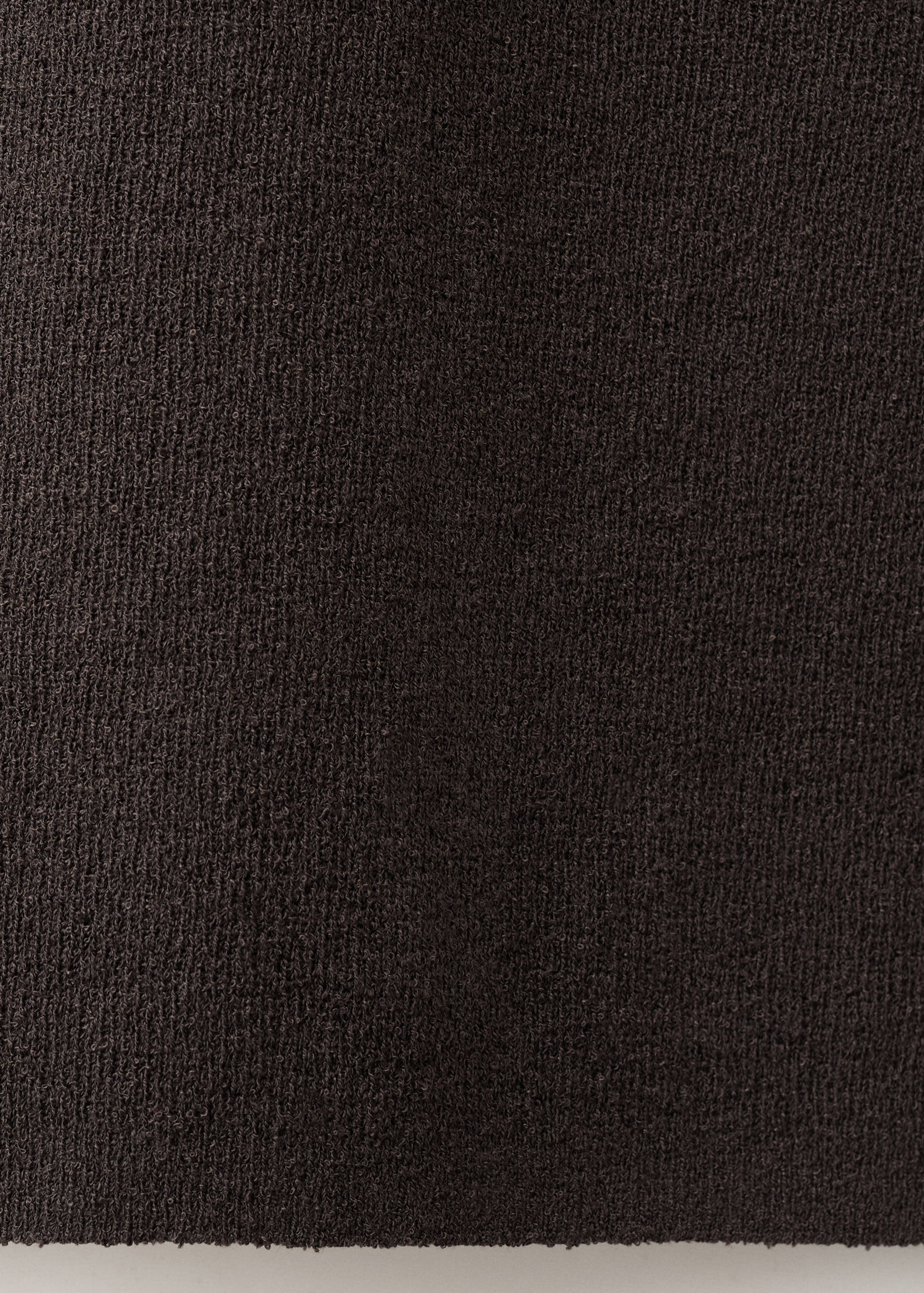 Asymmetrisches Strickkleid mit Fular - Detail des Artikels 0