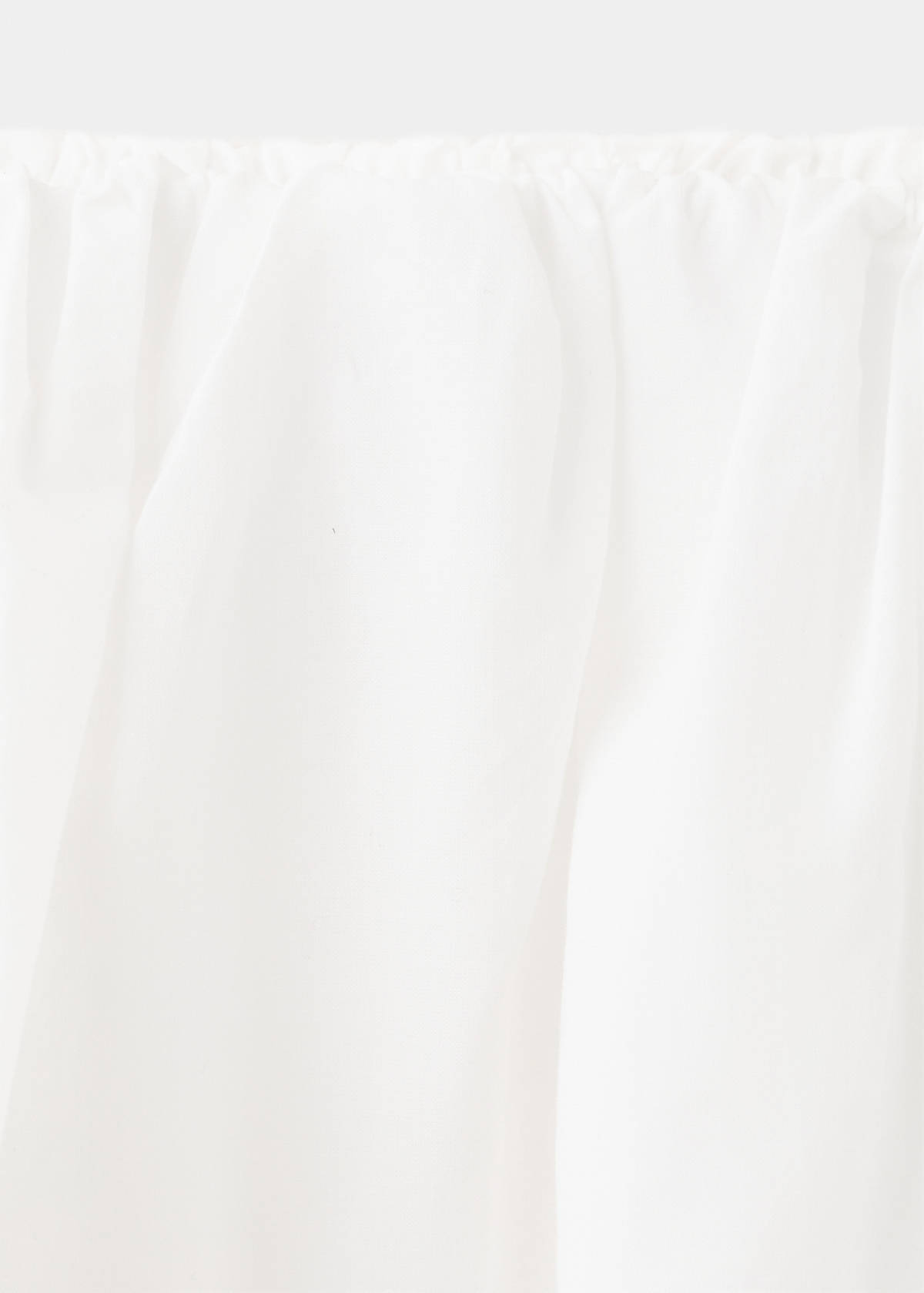 Midi skirt with embroidered details — Off White