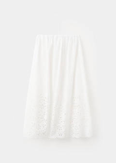 Midi skirt with embroidered details — Off White 5