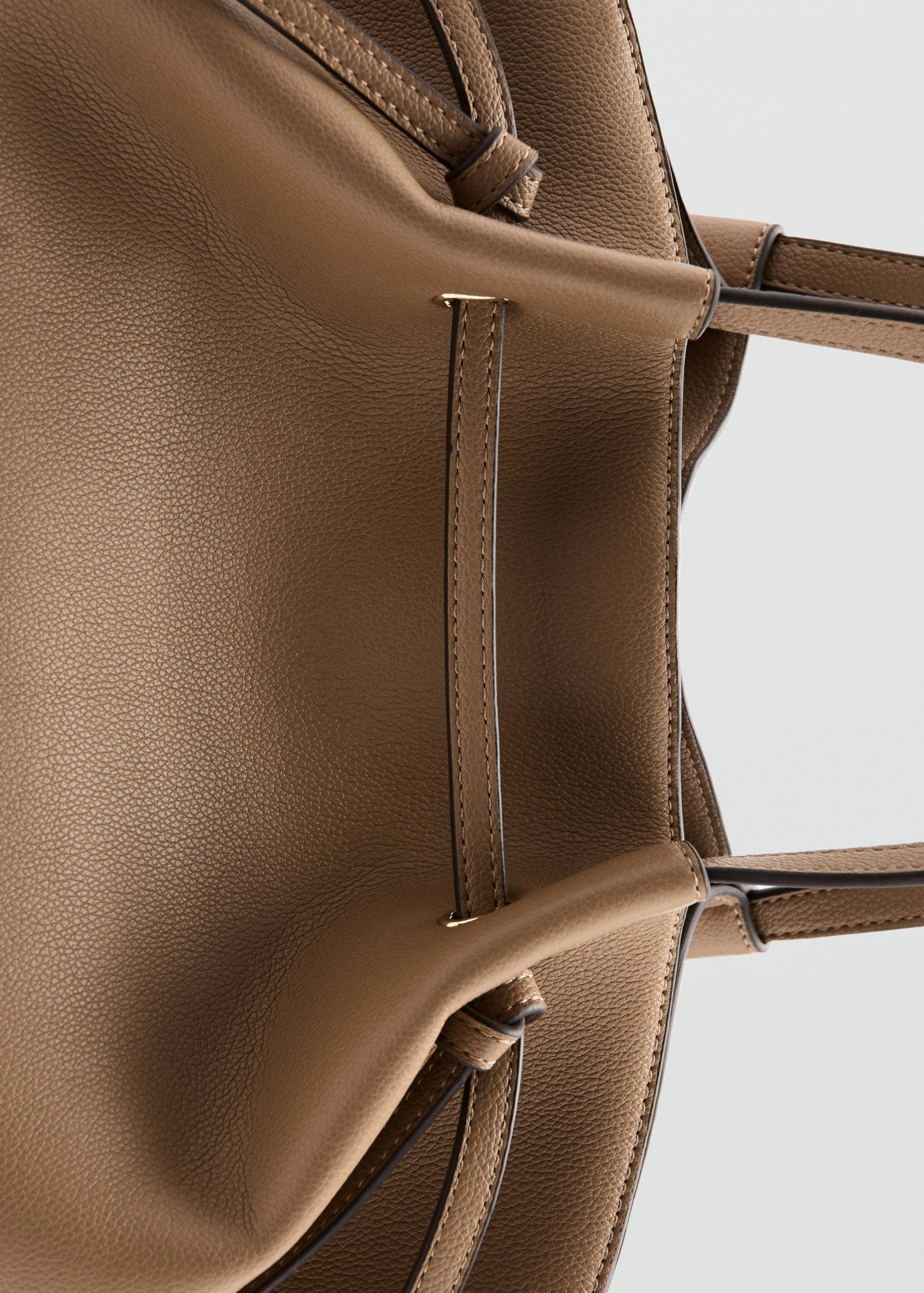 Bolso grande hombro efecto piel - Detalle del artículo 2