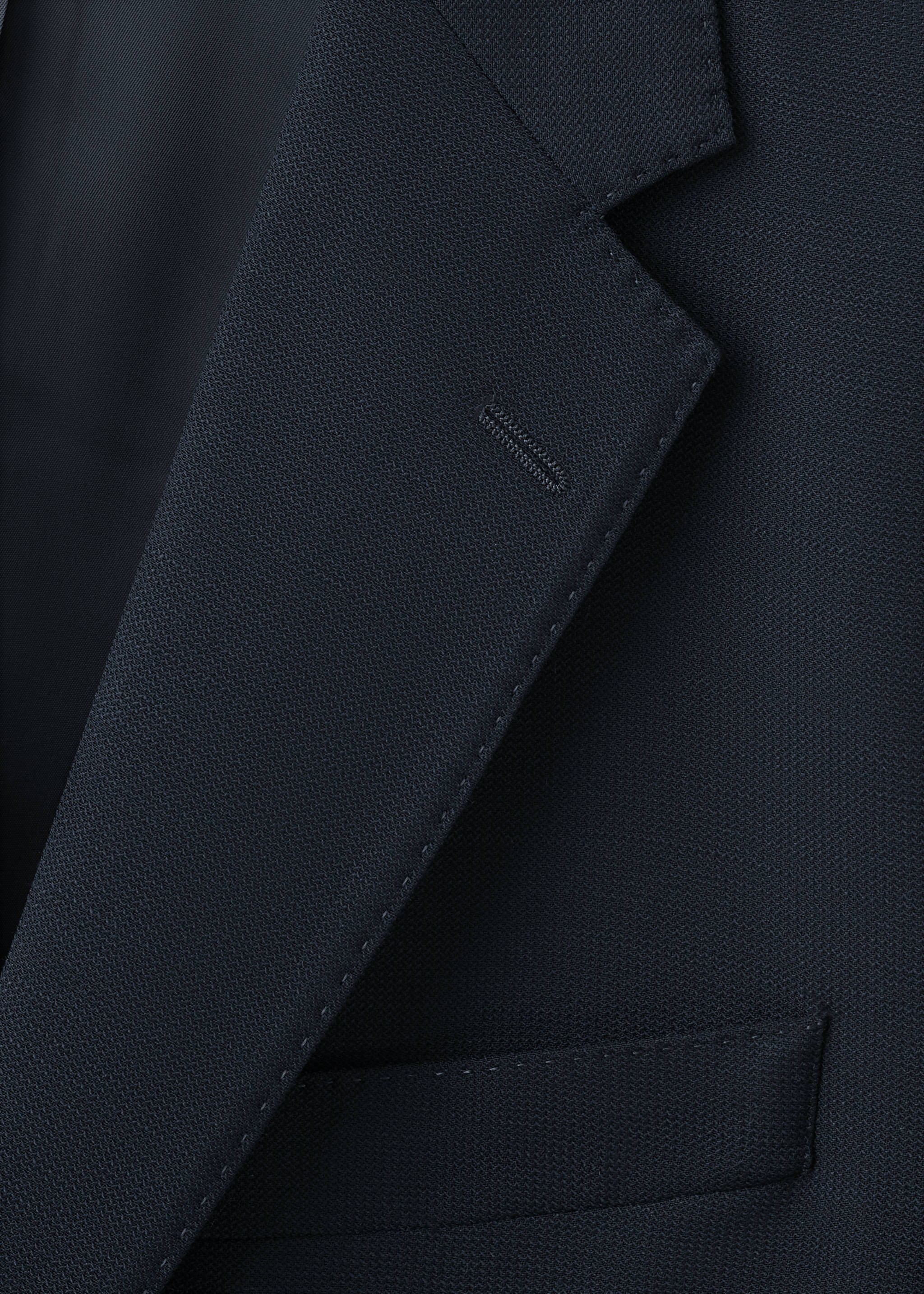 Slim-fit jacket with pockets - Details of the article 0