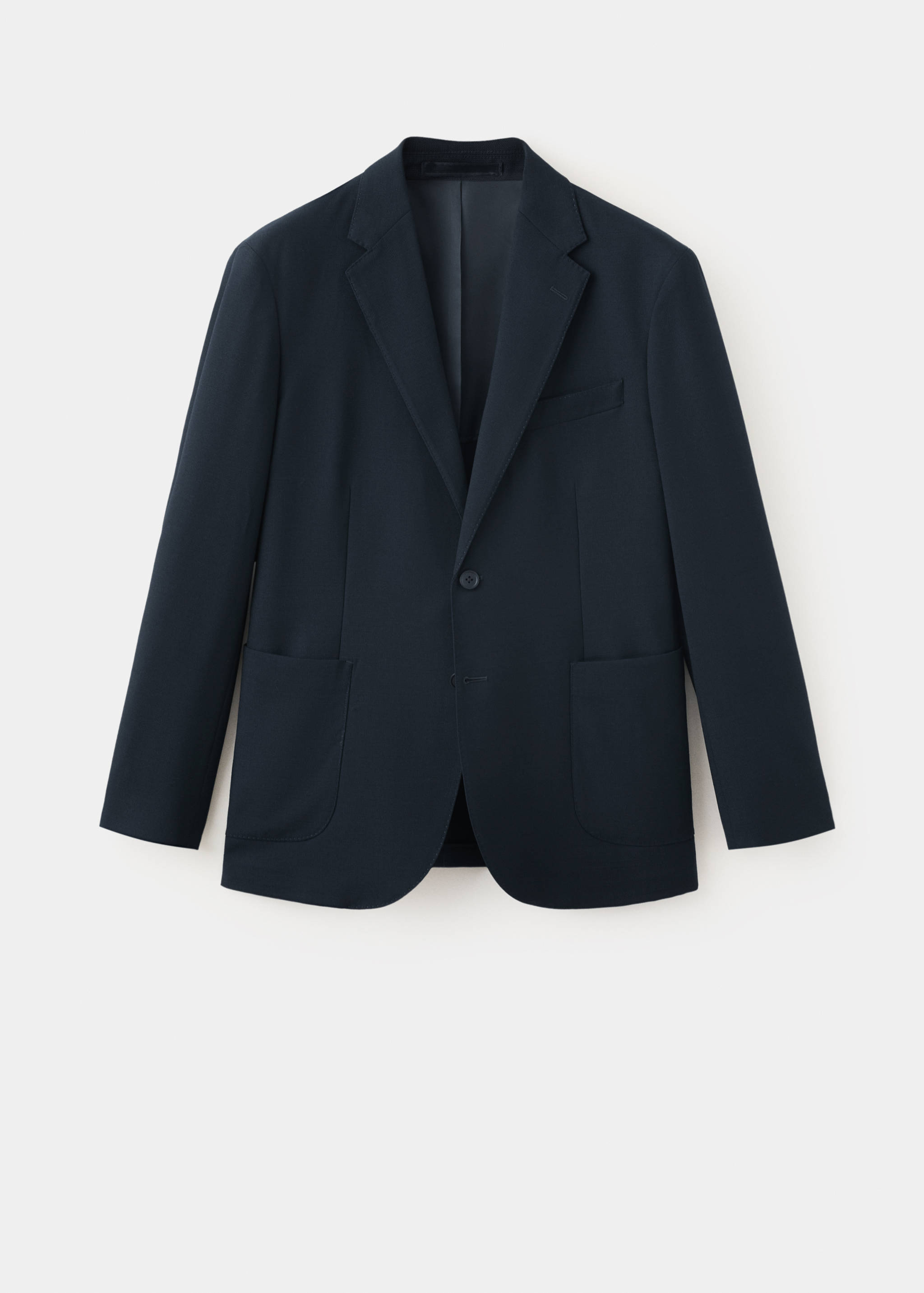 Slim-fit jacket with pockets - Article without model