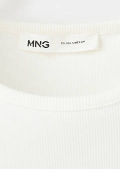 Ruched detail top — White 6