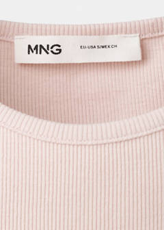 Ruched detail top — Pastel Pink 8