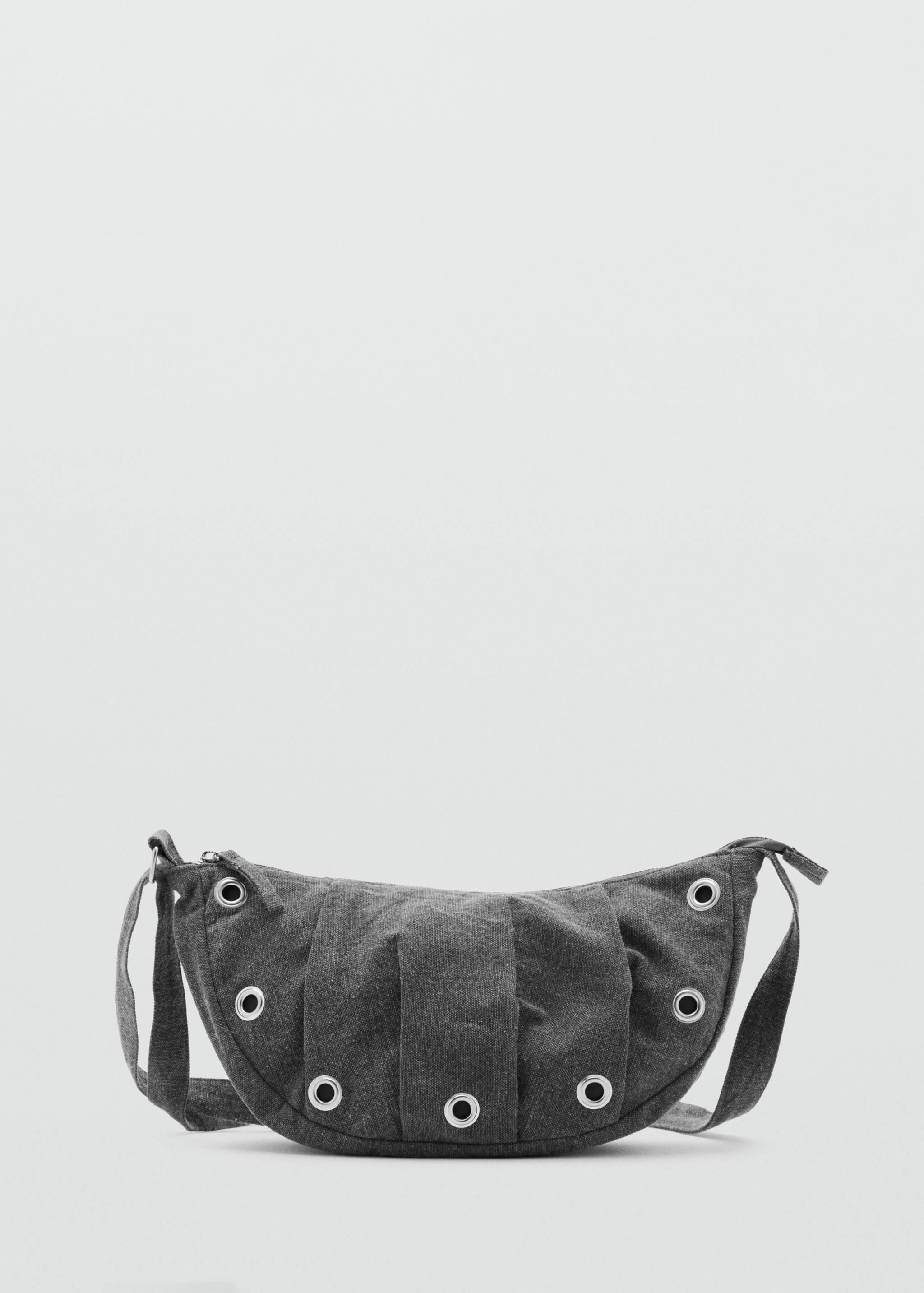 Crossbody bag with eyelets - Article without model