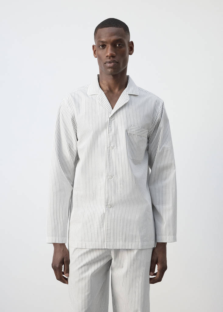 Striped pyjama pack — Grey