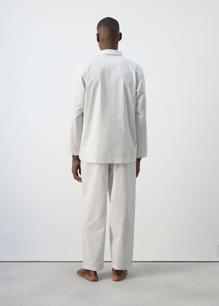 Striped pyjama pack — Grey