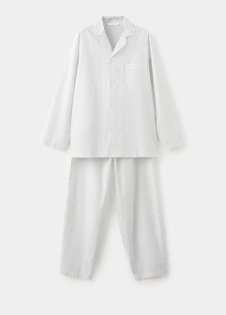 Striped pyjama pack — Grey
