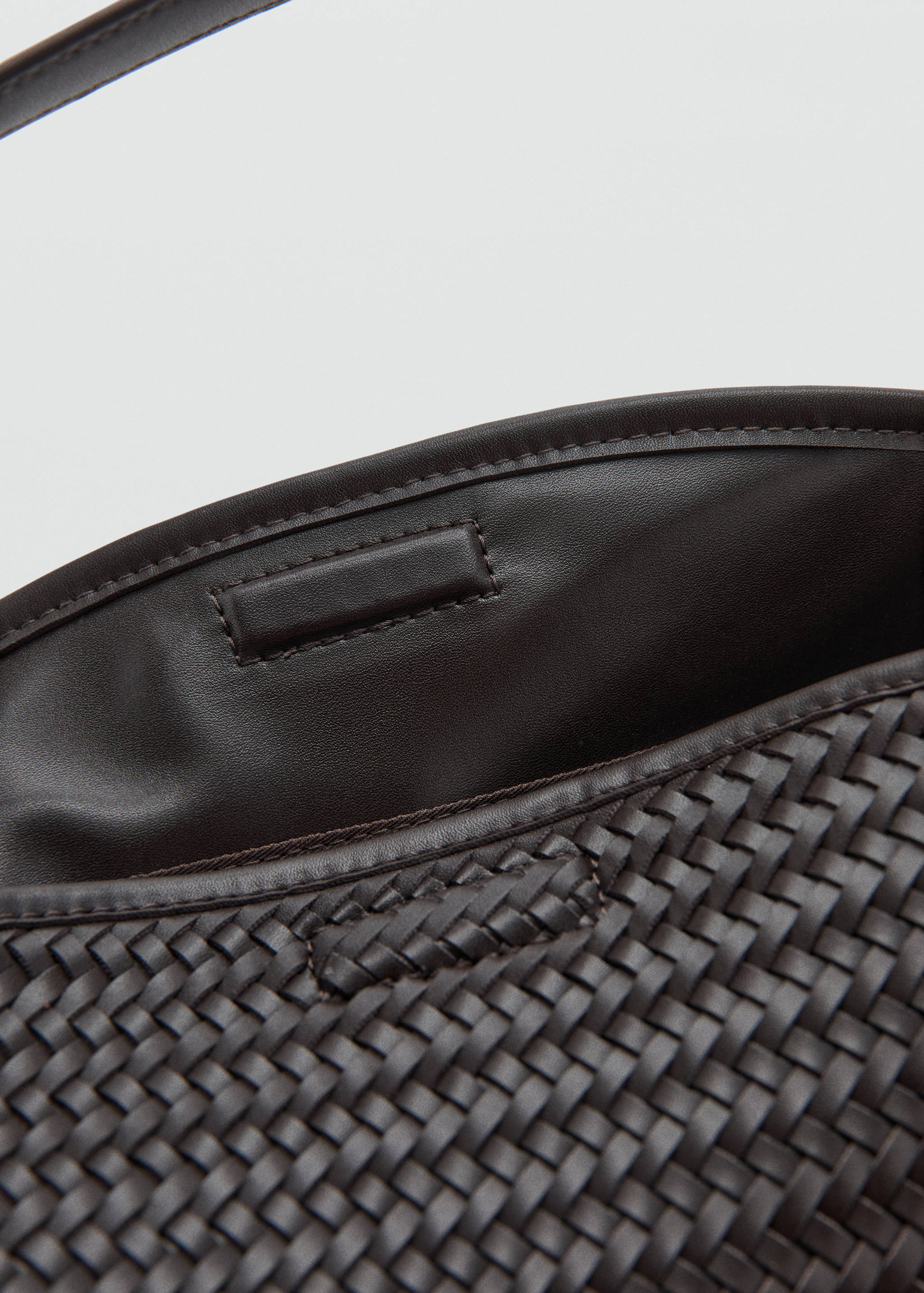 Braided bucket shoulder bag - Details of the article 3