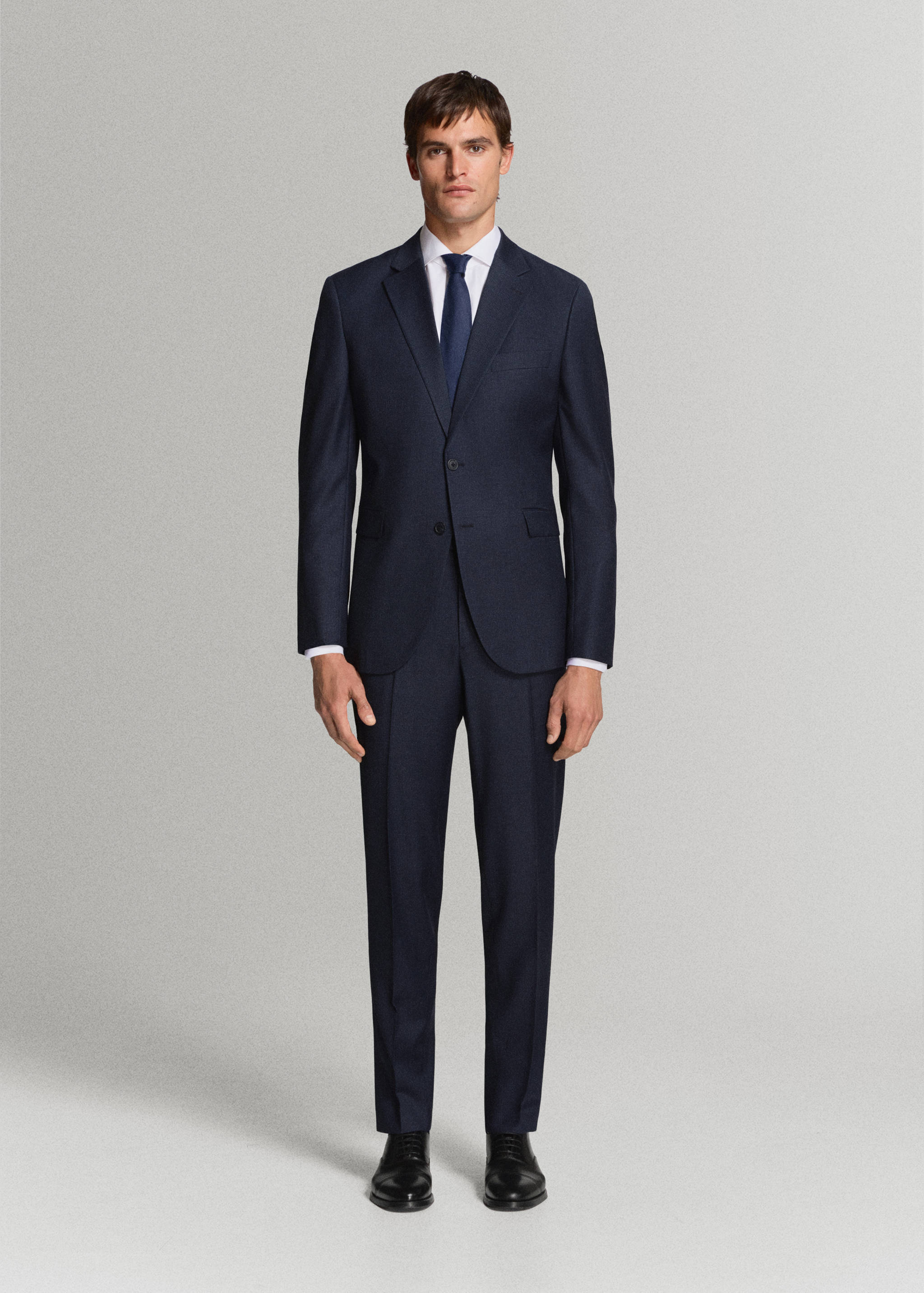 Pantalon costume Turín 100 % laine - Plan général