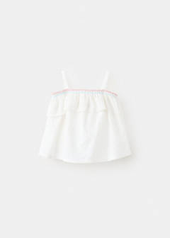 Cotton blouse with embroidered details — Off White 2