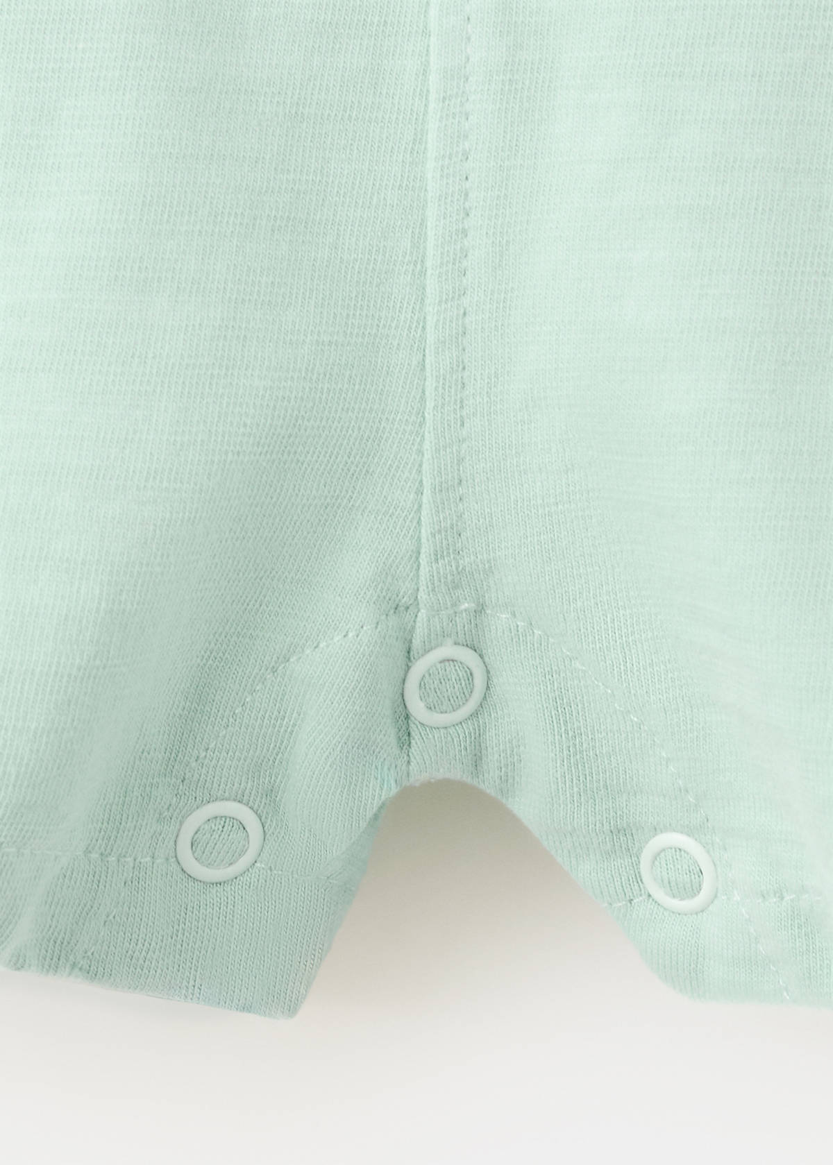 Dungarees 100% cotton with pocket — Aqua Green