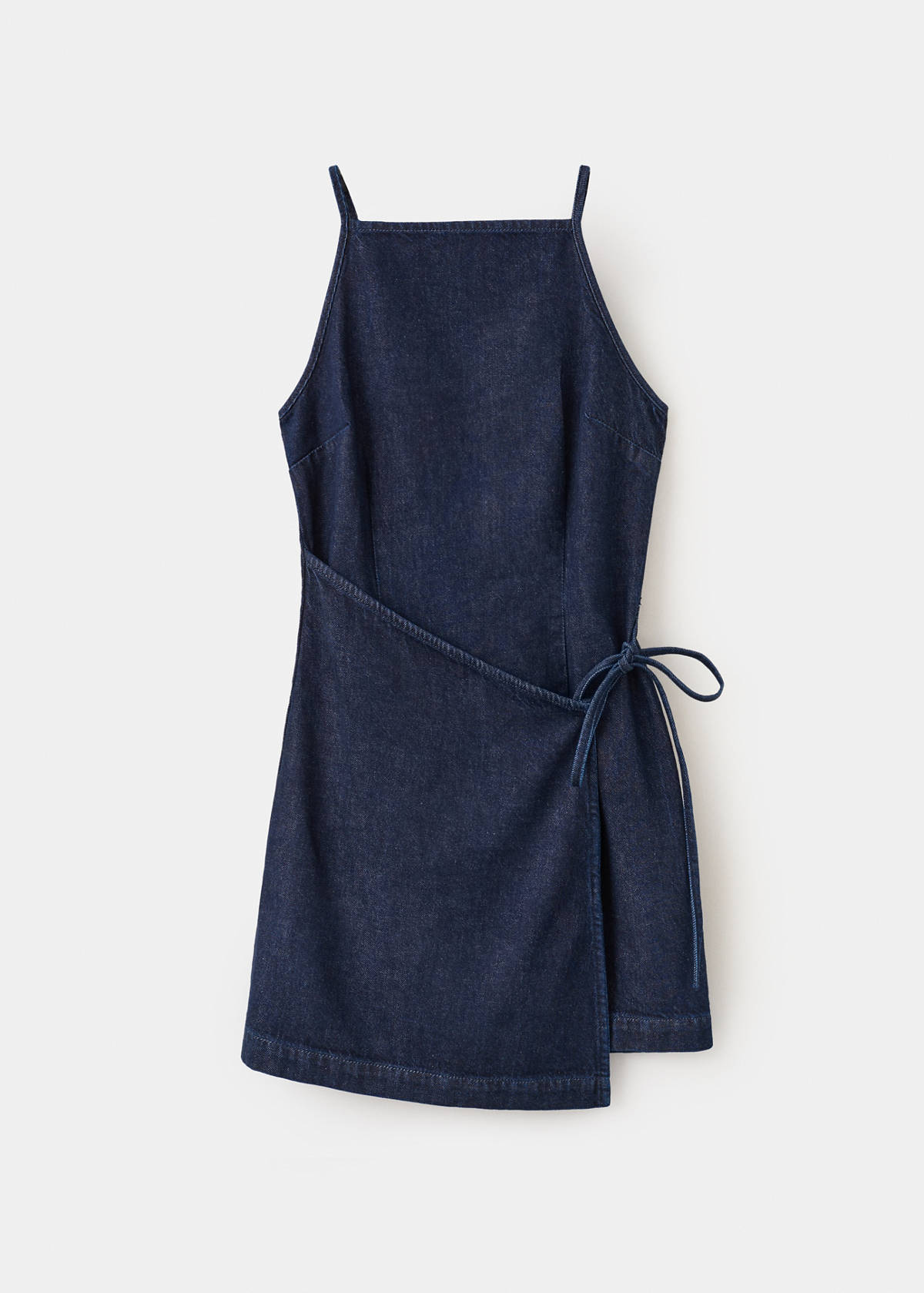Strappy dress with tie detail — Open Blue