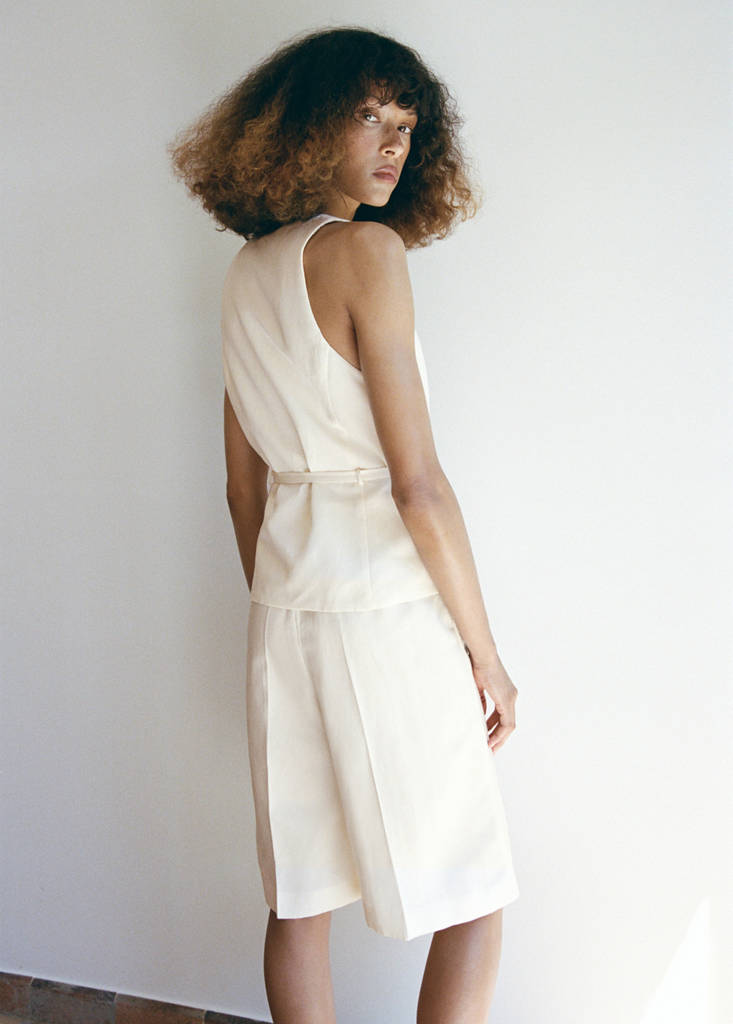 【まろり】Nomade A-line dress Women's linen dresses 2026 | MANGO Romania