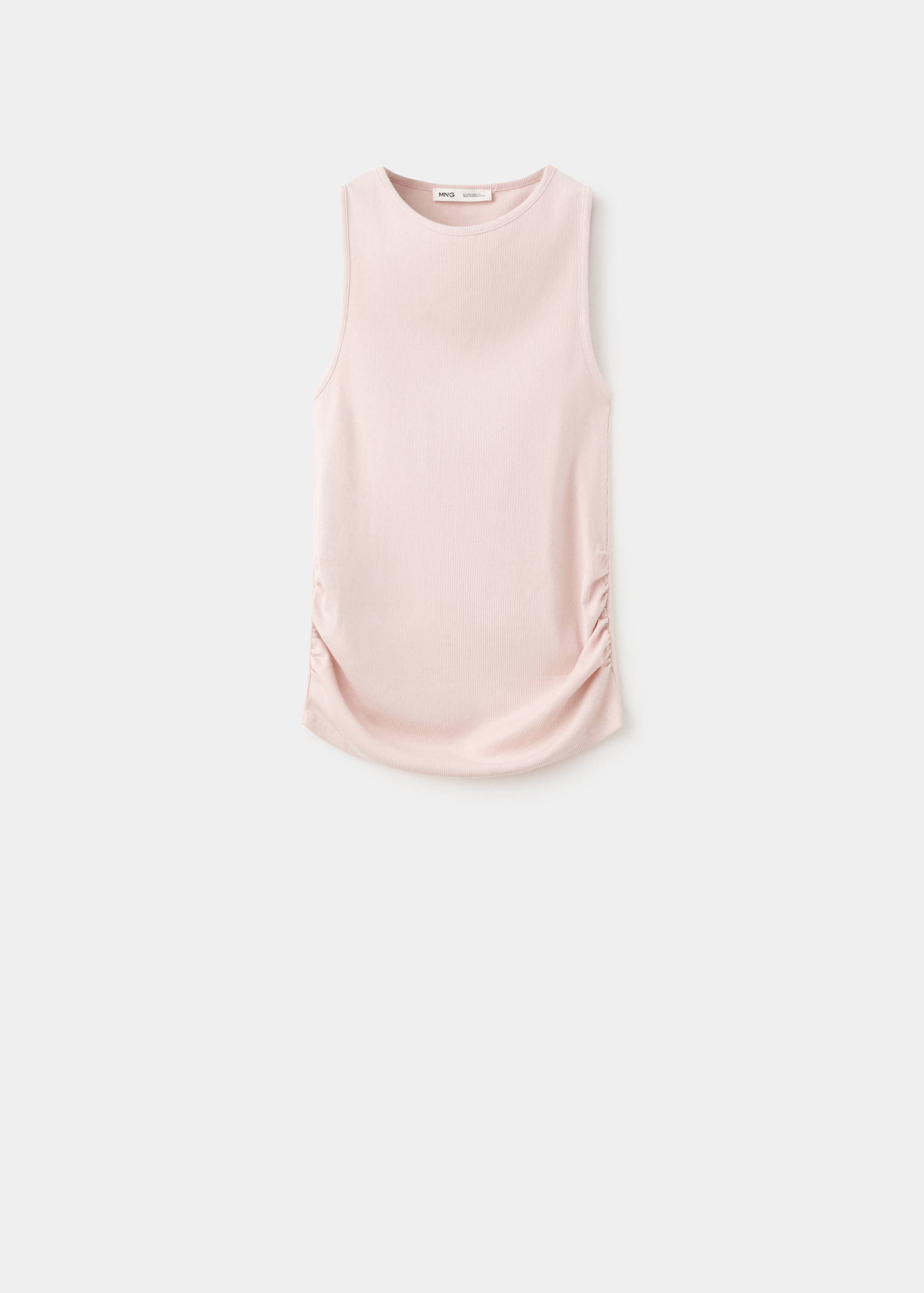Strapless linen top - Article without model