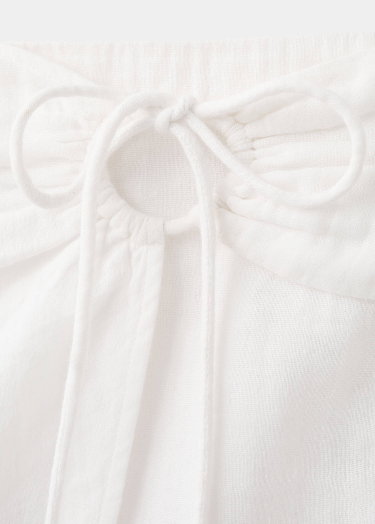 Short skirt with bow — Off White
