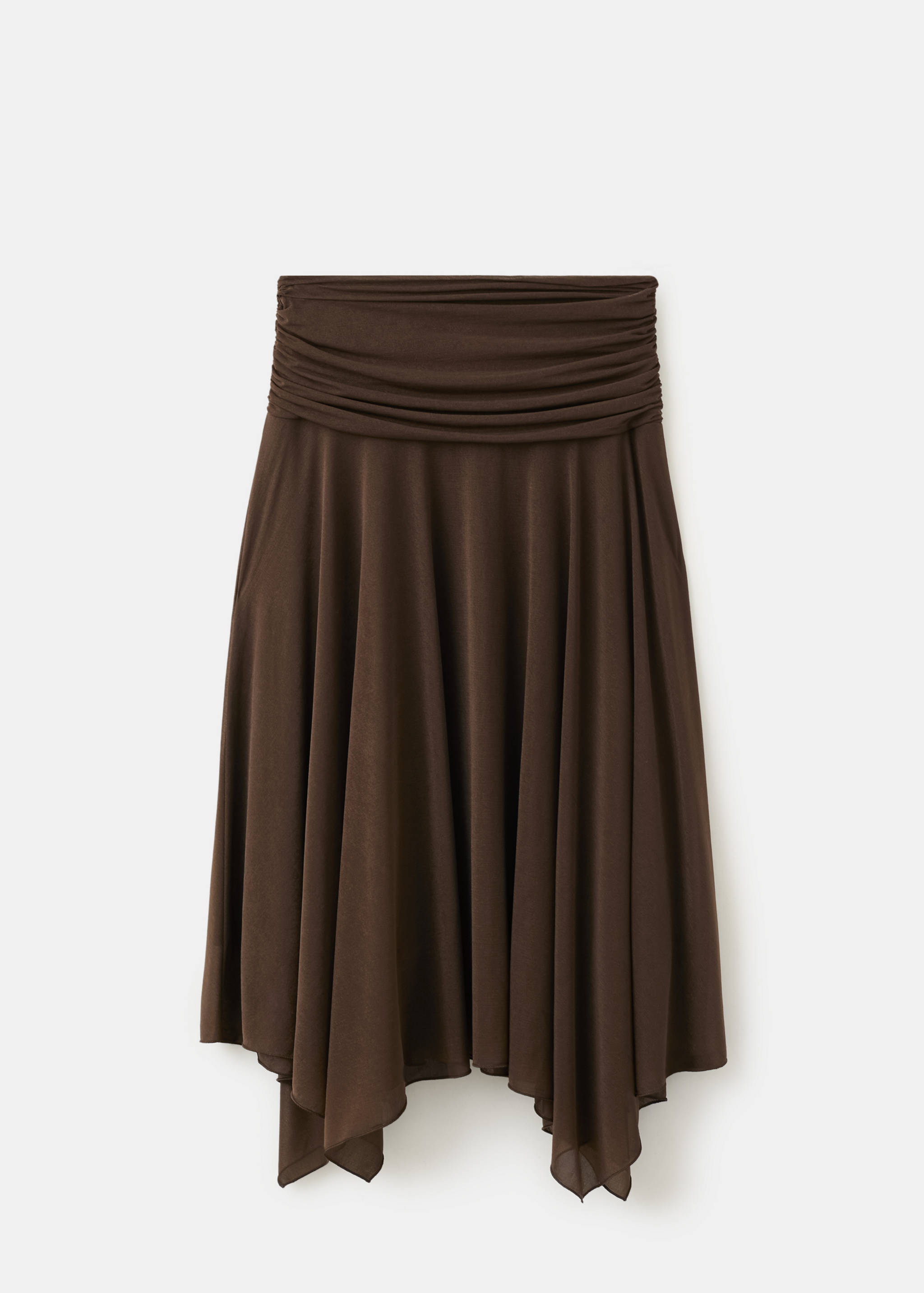 Asymmetric chiffon skirt - Article without model