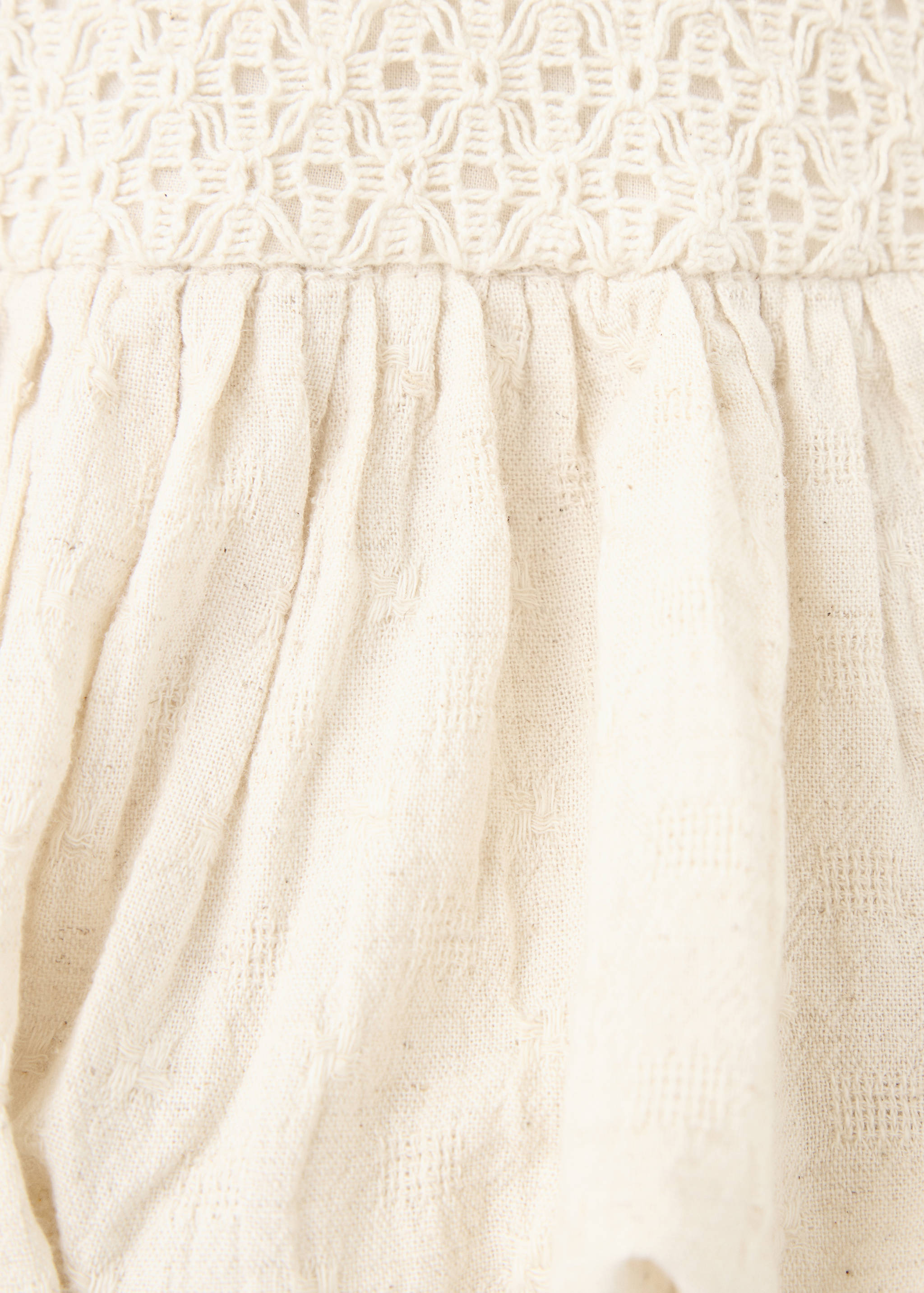 Flared crochet blouse - Details of the article 0