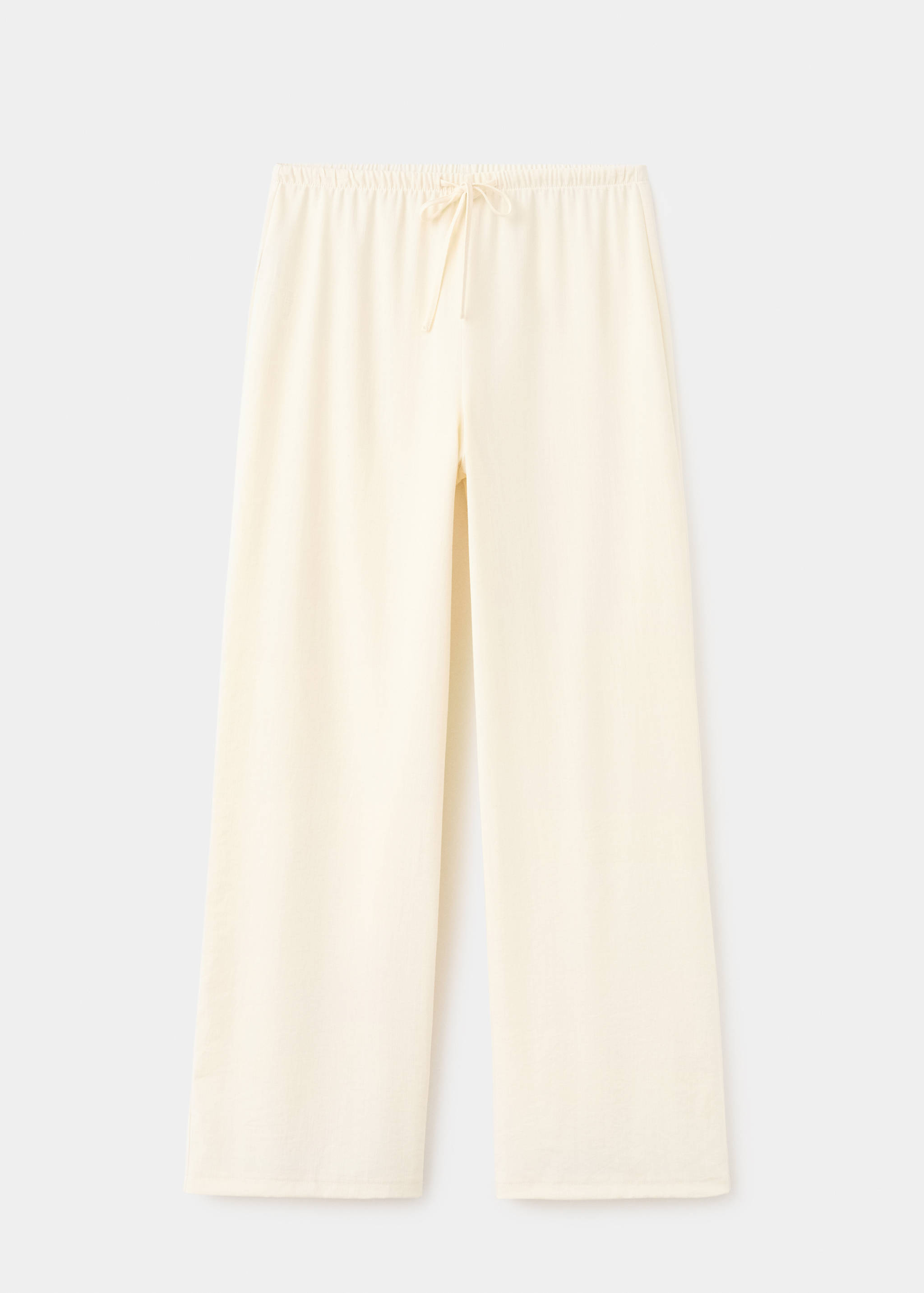 Pantalón recto tiro medio - Artículo sin modelo